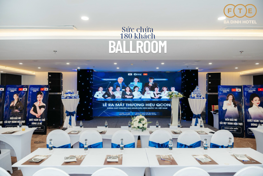 Phòng Ballroom - Khách sạn FTE Hanoi